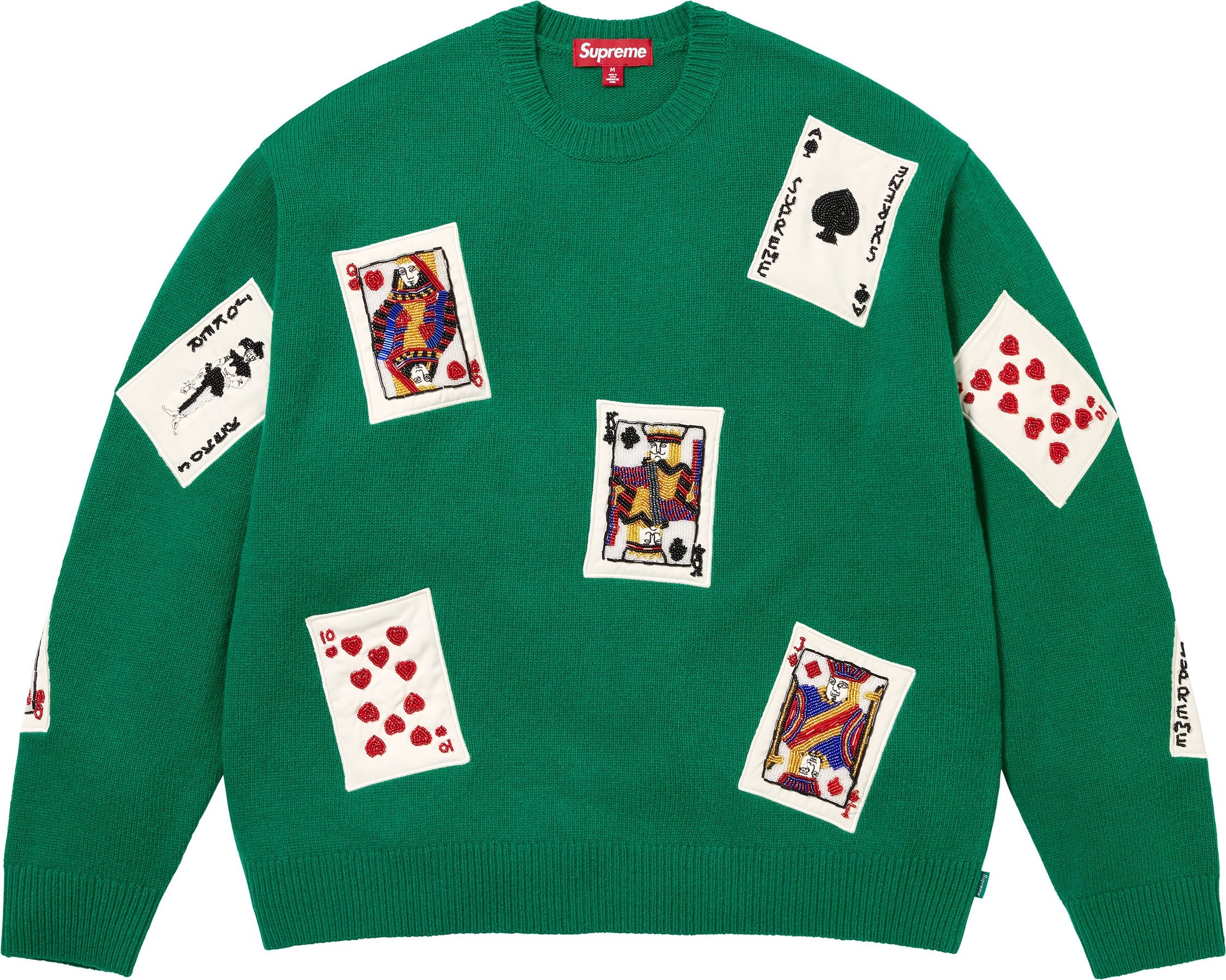 Beaded Cards Sweater view 2
